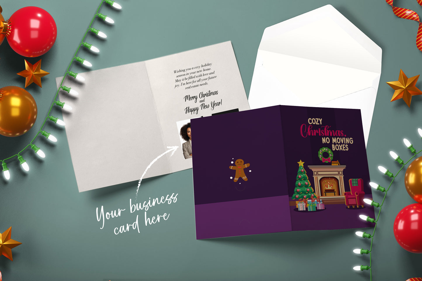 Realtor Holiday Greetings Cards