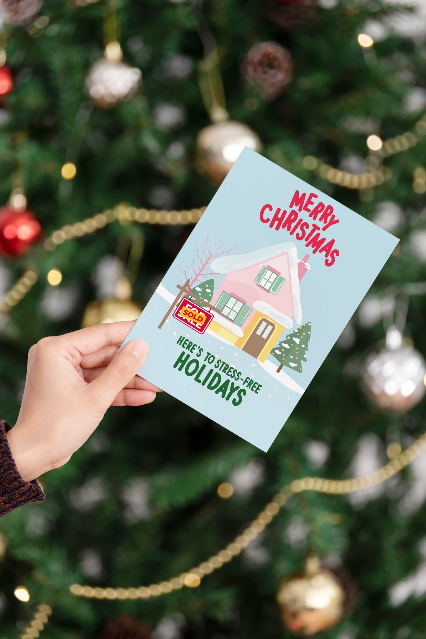 Realtor Holiday Greetings Cards