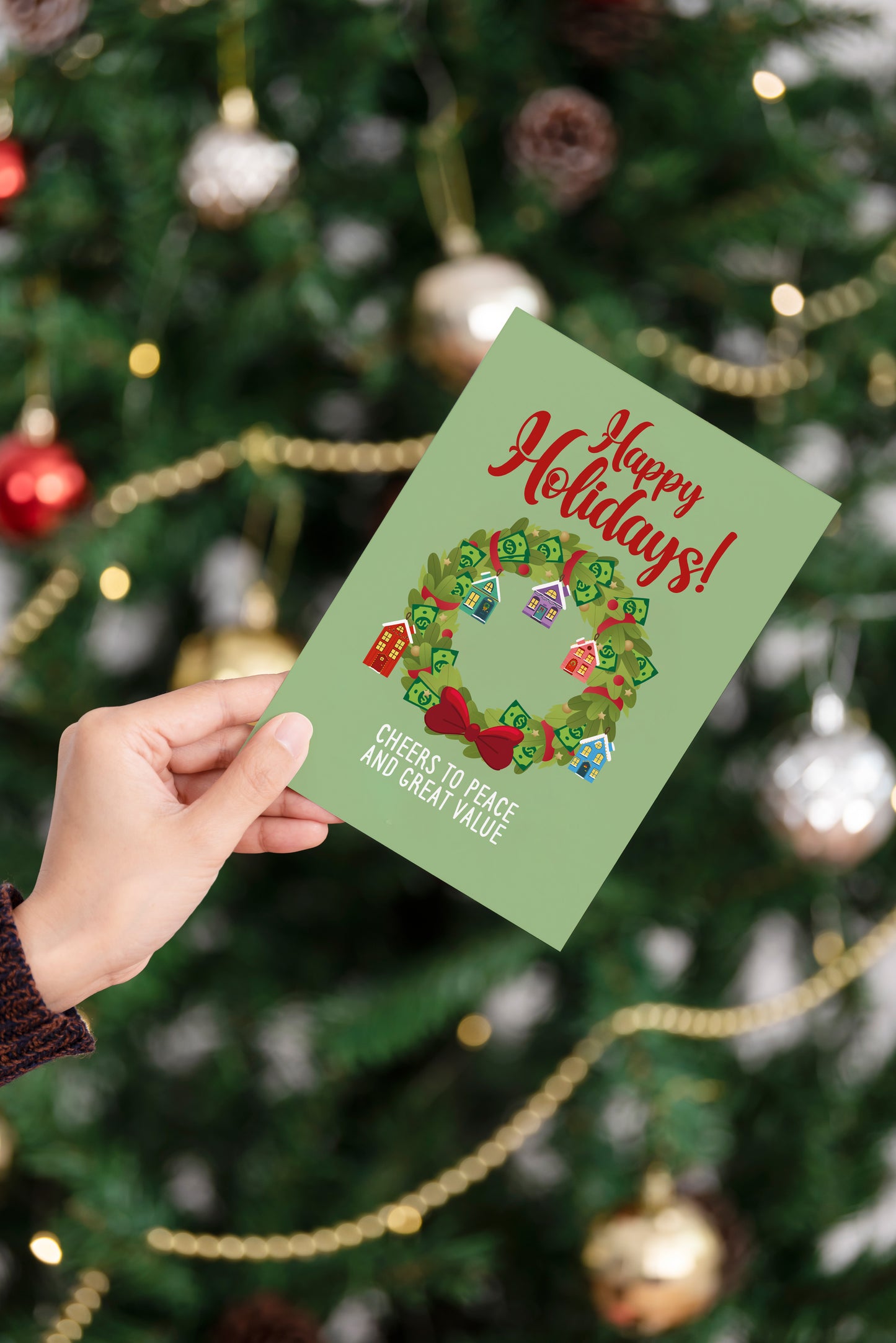 Realtor Holiday Greetings Cards