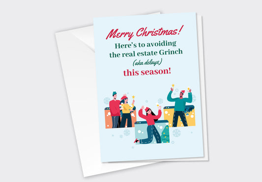 Realtor Holiday Greetings Cards