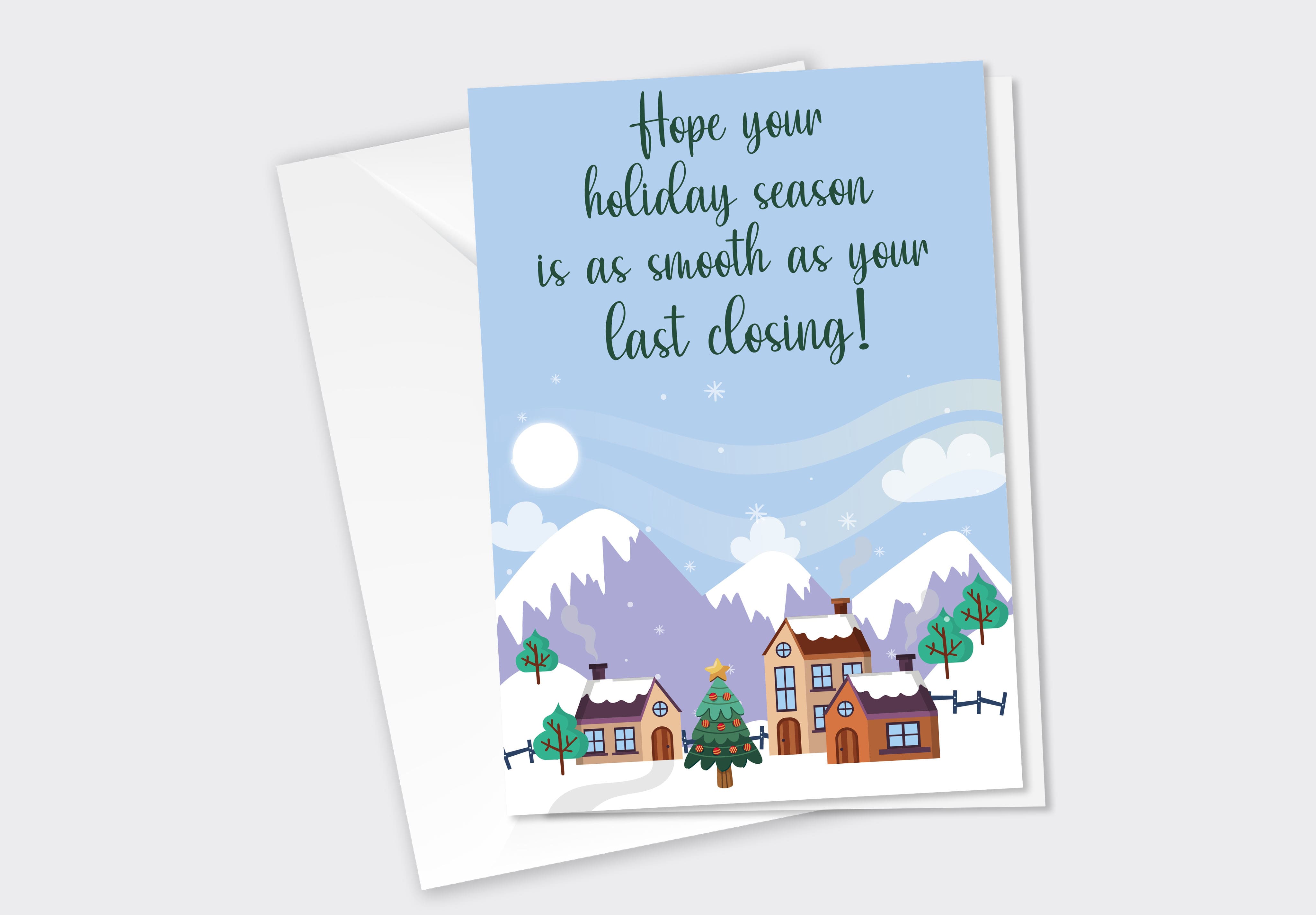 Realtor Holiday Greetings Cards