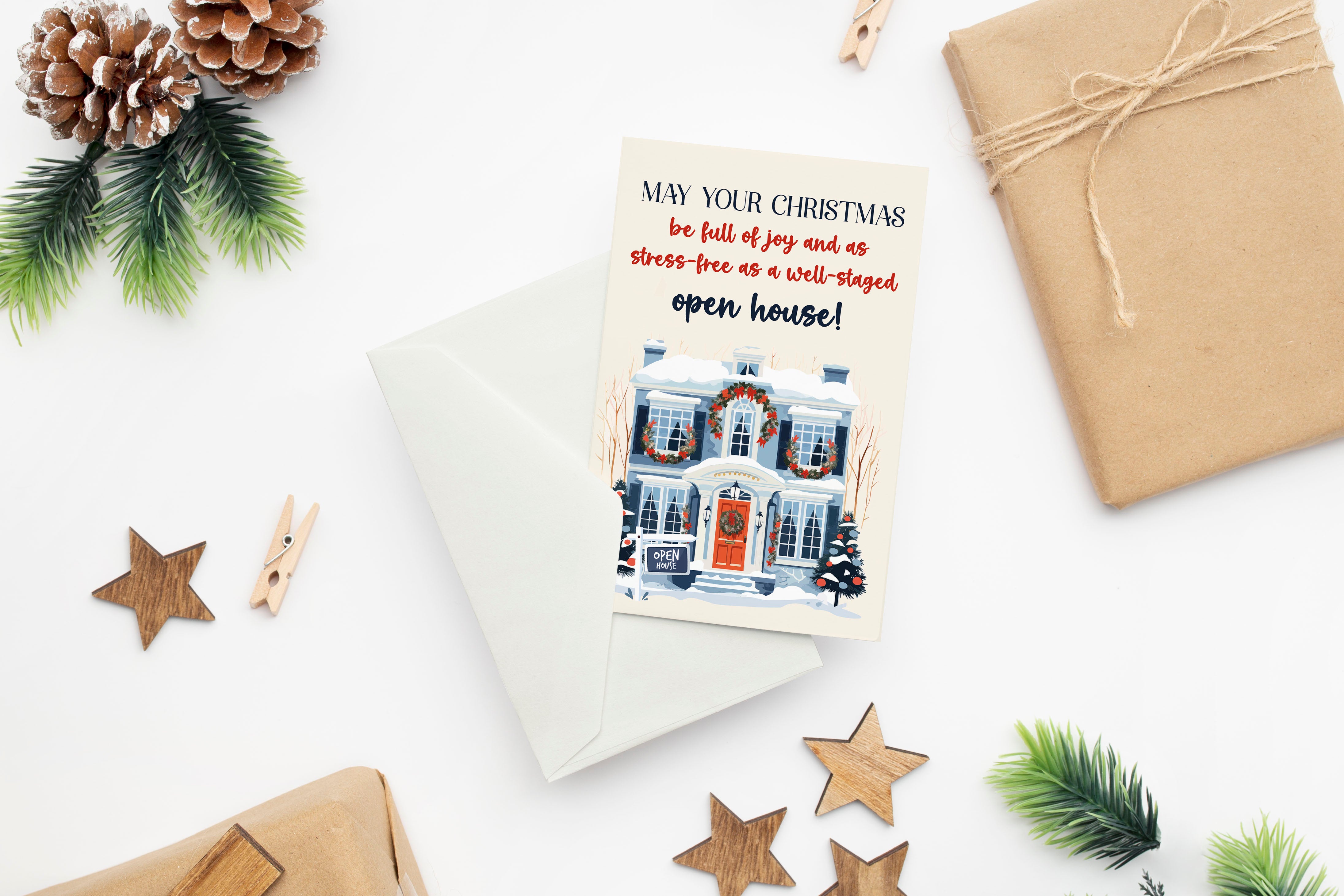 Realtor Holiday Greetings Cards