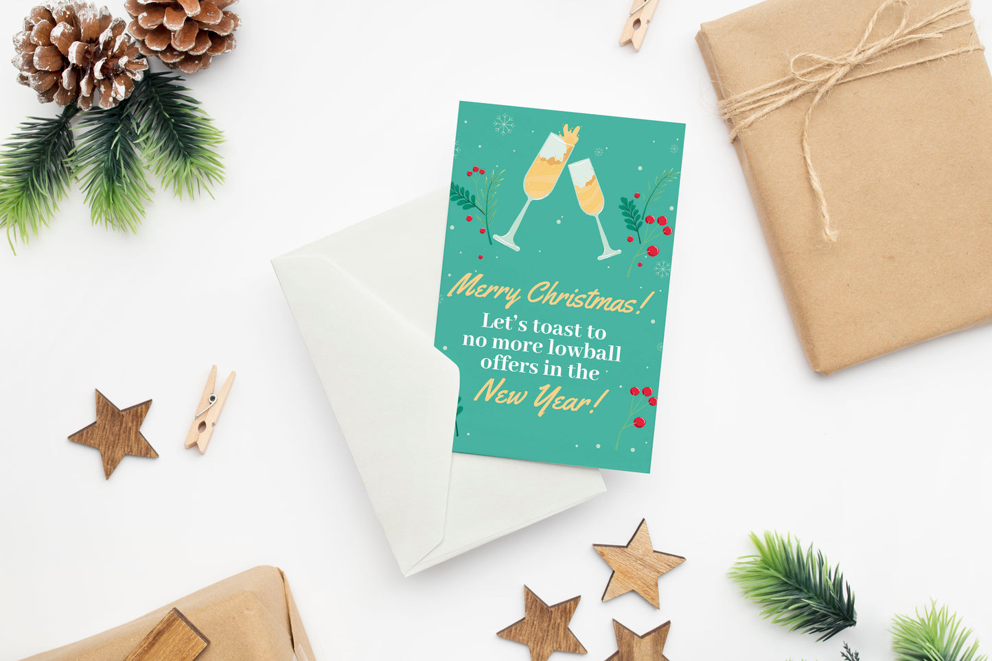 Realtor Holiday Greetings Cards