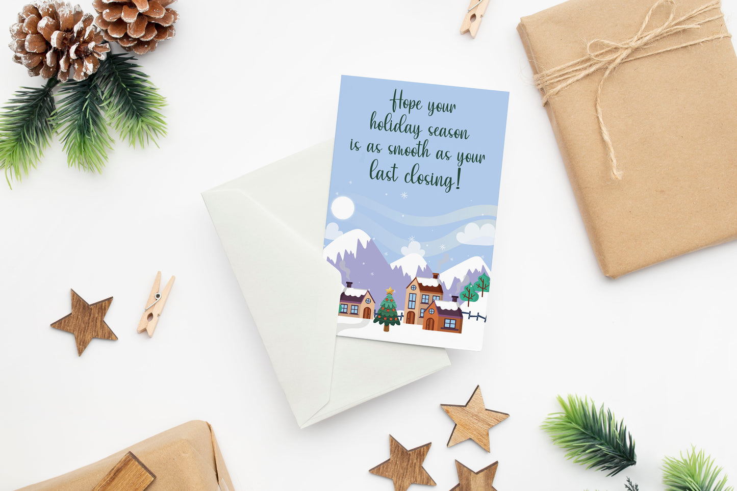 Realtor Holiday Greetings Cards