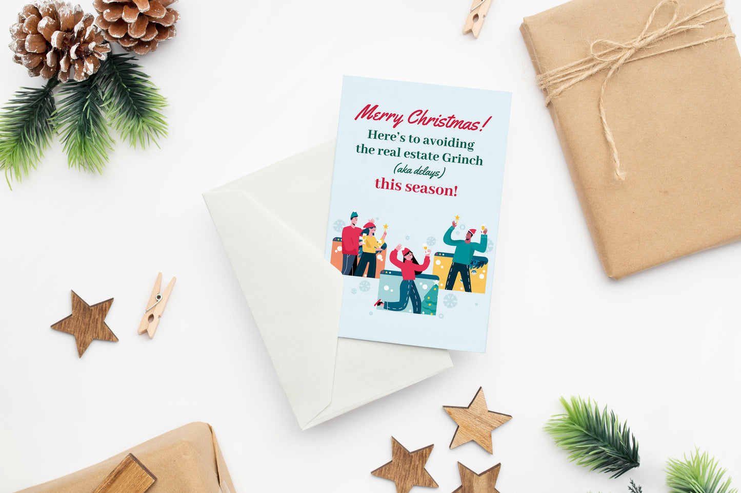 Realtor Holiday Greetings Cards