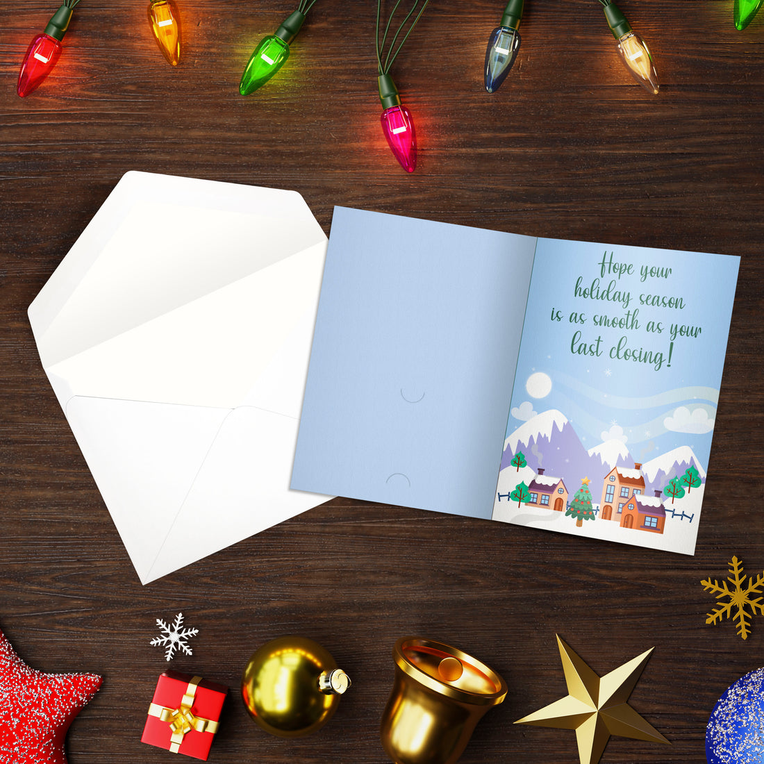 Realtor Holiday Greetings Cards