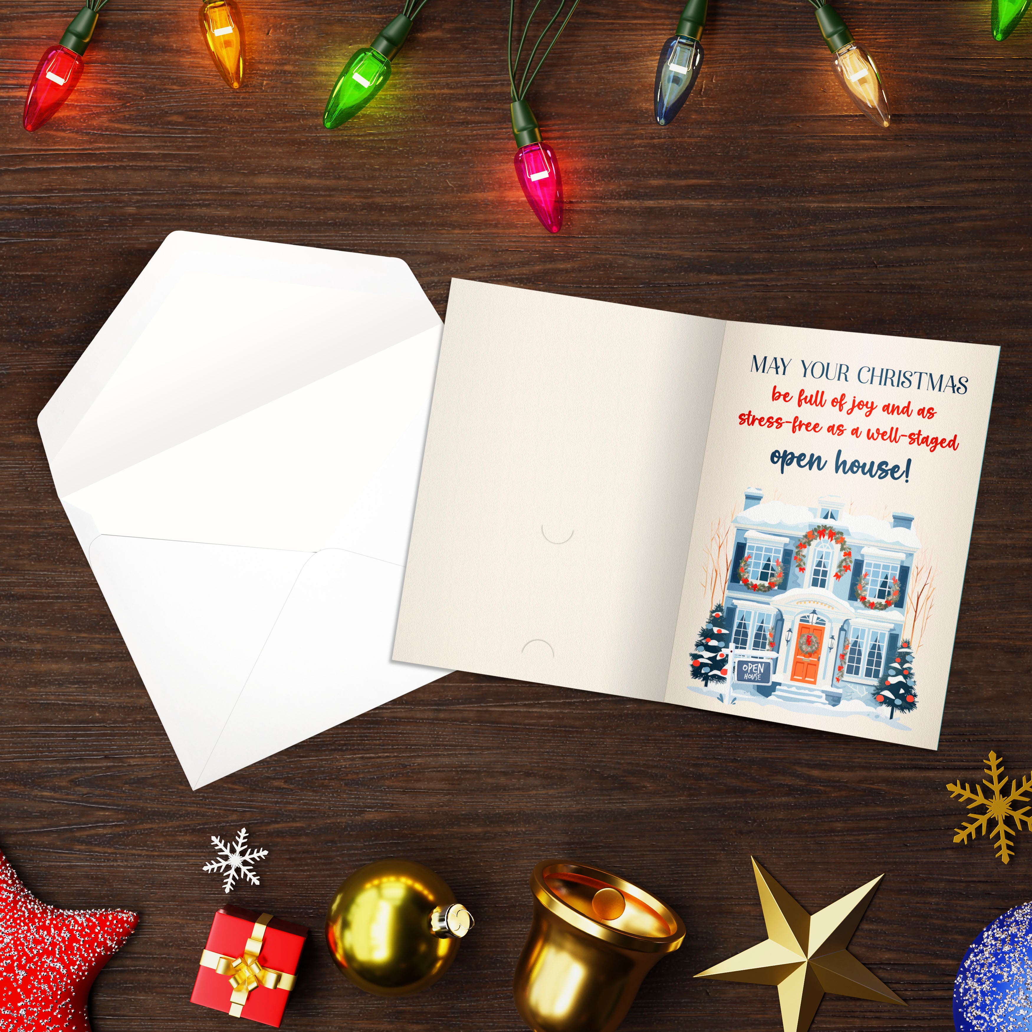 Realtor Holiday Greetings Cards