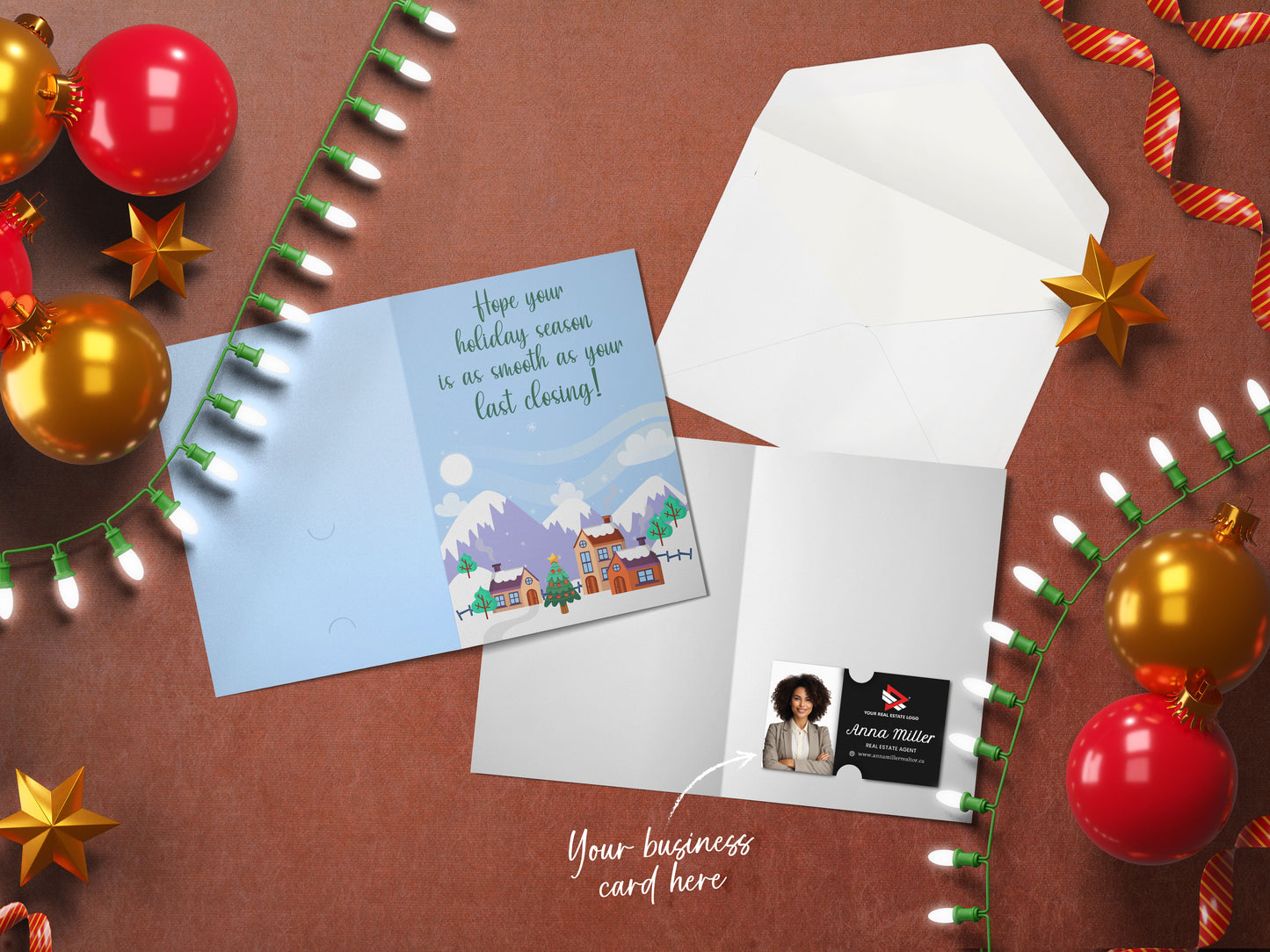 Realtor Holiday Greetings Cards