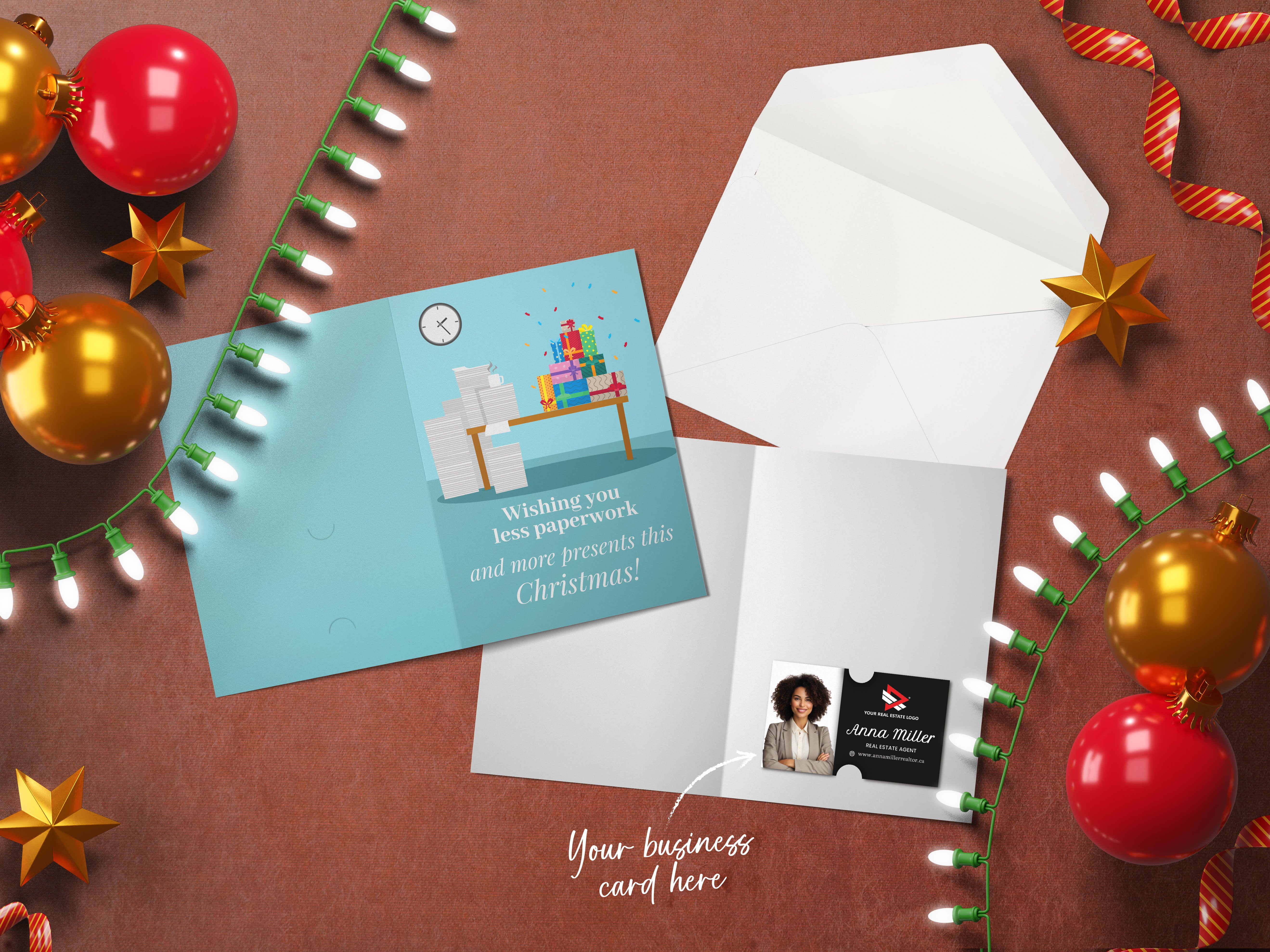 Realtor Holiday Greetings Cards
