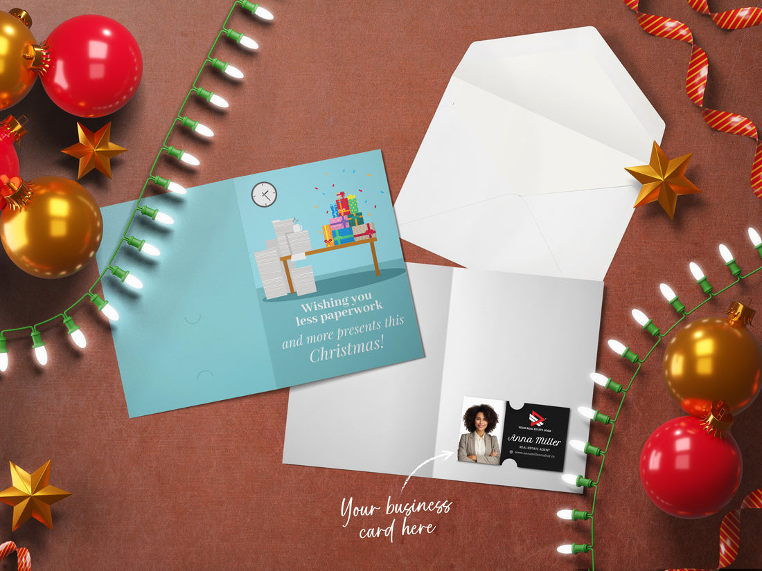 Realtor Holiday Greetings Cards