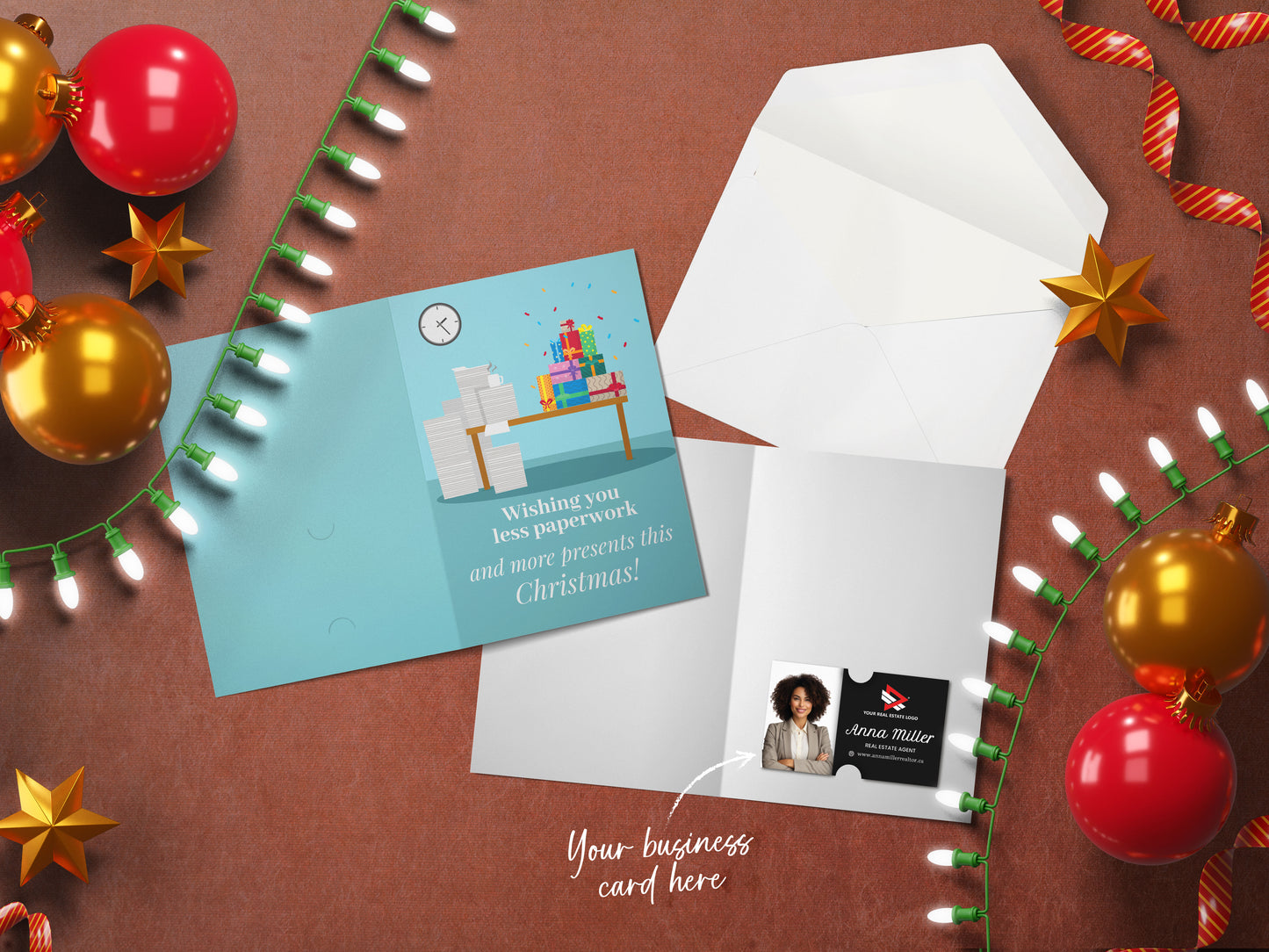 Realtor Holiday Greetings Cards