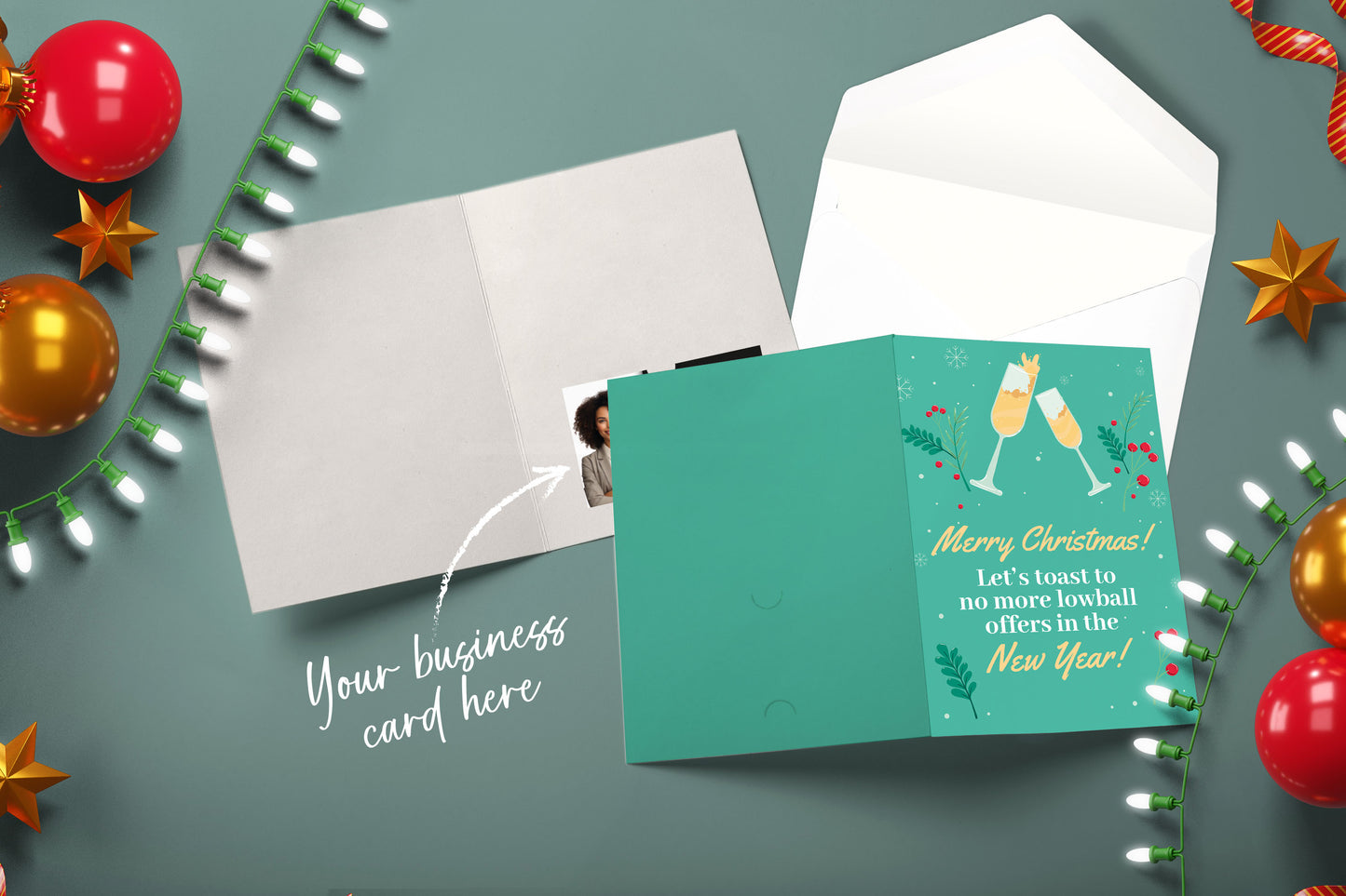Realtor Holiday Greetings Cards
