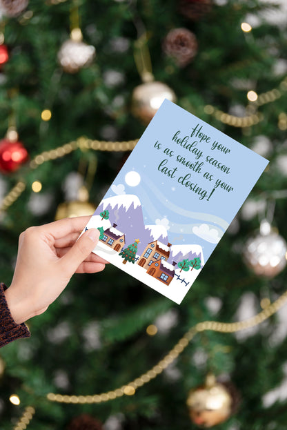 Realtor Holiday Greetings Cards