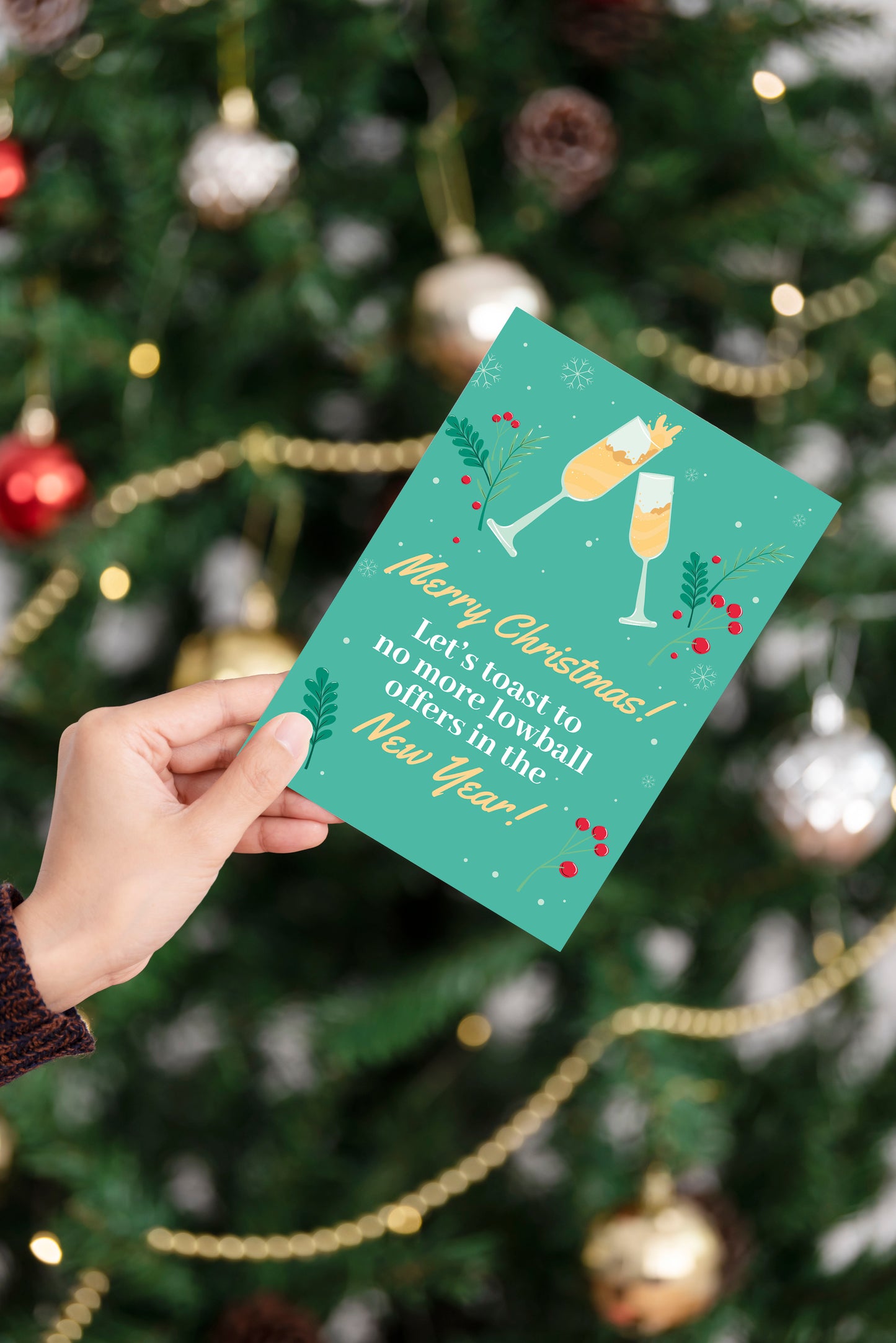 Realtor Holiday Greetings Cards