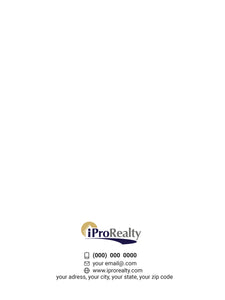 iPro Realty Custom Luxury Presentation Folder Printing With Embossed Foil - 003
