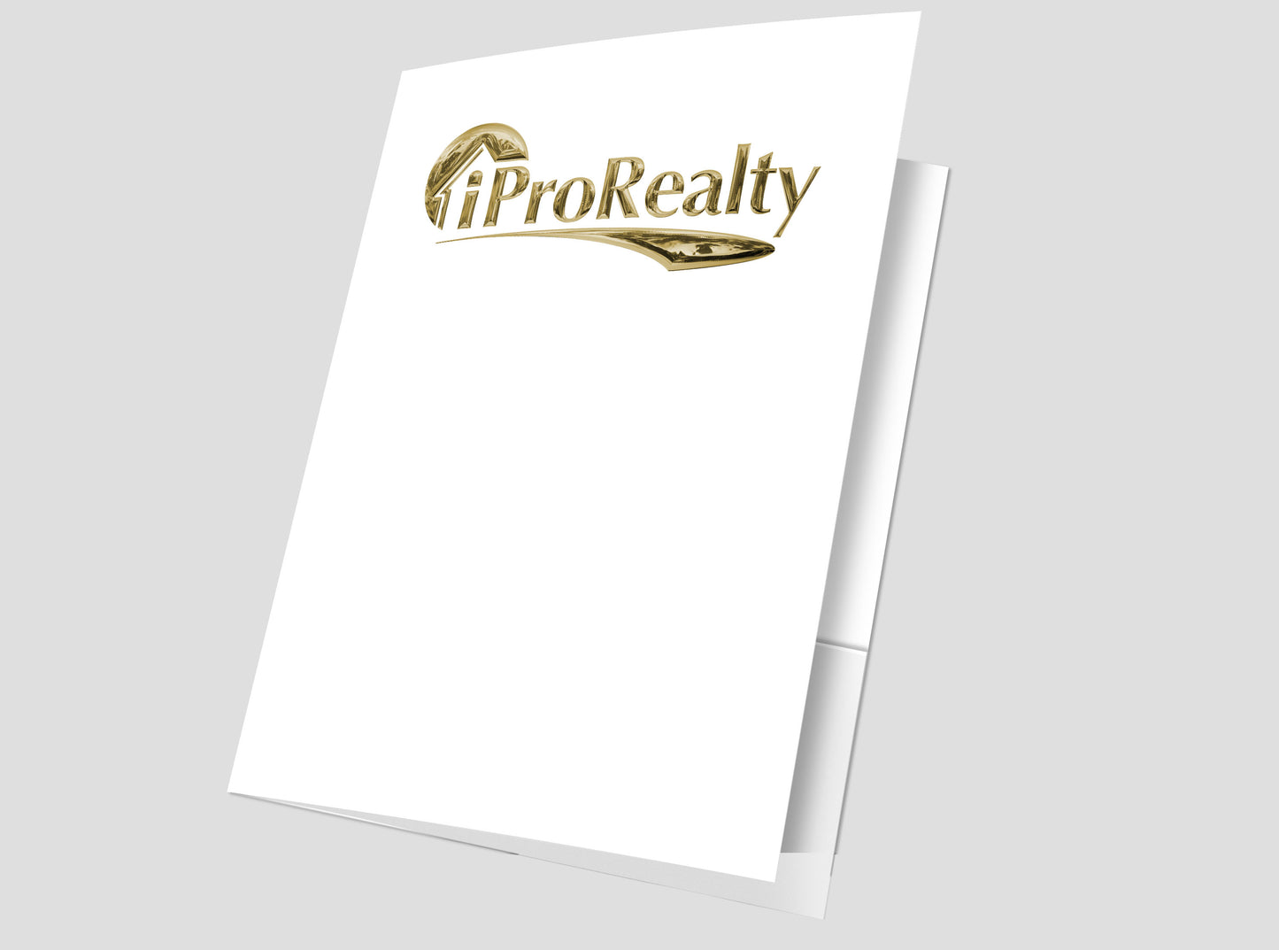 iPro Realty Presentation Folders with Embossed Foil (25 pack)