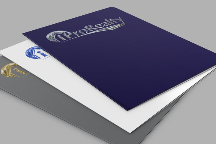 iPro Realty Presentation Folders with Embossed Foil (25 pack)