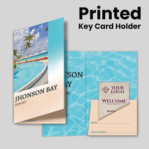 Custom Hotel Key Card Holders | Gift Card Sleeves | Hotel Access Card Sleeves | Key Card Holder | Personalized Key Card Holder