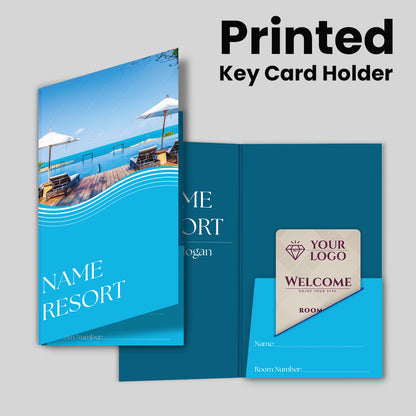 Custom Hotel Key Card Holders | Gift Card Sleeves | Hotel Access Card Sleeves | Key Card Holder | Personalized Key Card Holder