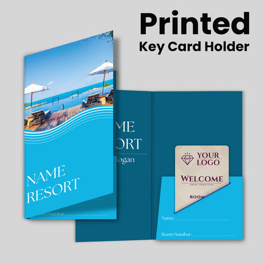 Custom Hotel Key Card Holders | Gift Card Sleeves | Hotel Access Card Sleeves | Key Card Holder | Personalized Key Card Holder
