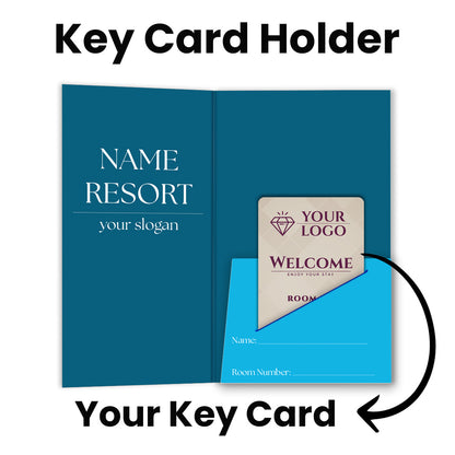 Custom Hotel Key Card Holders | Gift Card Sleeves | Hotel Access Card Sleeves | Key Card Holder | Personalized Key Card Holder