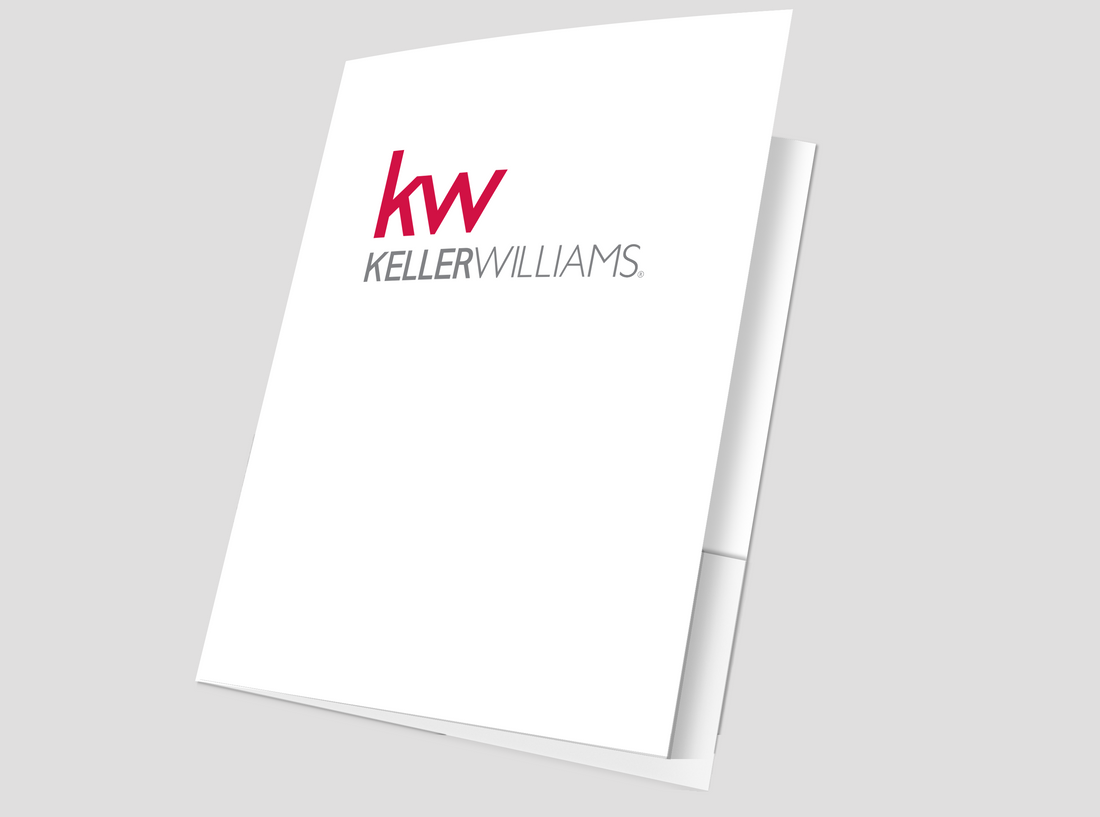 Pack  25 Presentation Folders Keller Williams | Generic | Economy