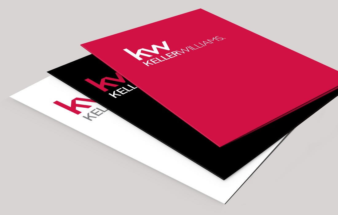 Pack  25 Presentation Folders Keller Williams | Generic | Economy