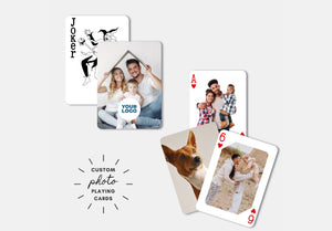 RUSH Custom Photo Playing Cards | Personalized Gifts | Deck Poker Custom Photo Playing Cards | Personalized Image Cards | Playing Cards