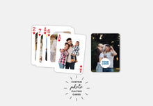 Load image into Gallery viewer, RUSH Custom Photo Playing Cards | Personalized Gifts | Deck Poker Custom Photo Playing Cards | Personalized Image Cards | Playing Cards
