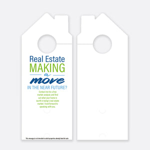 Real Estate Making a Move | Door Hanger Realtors