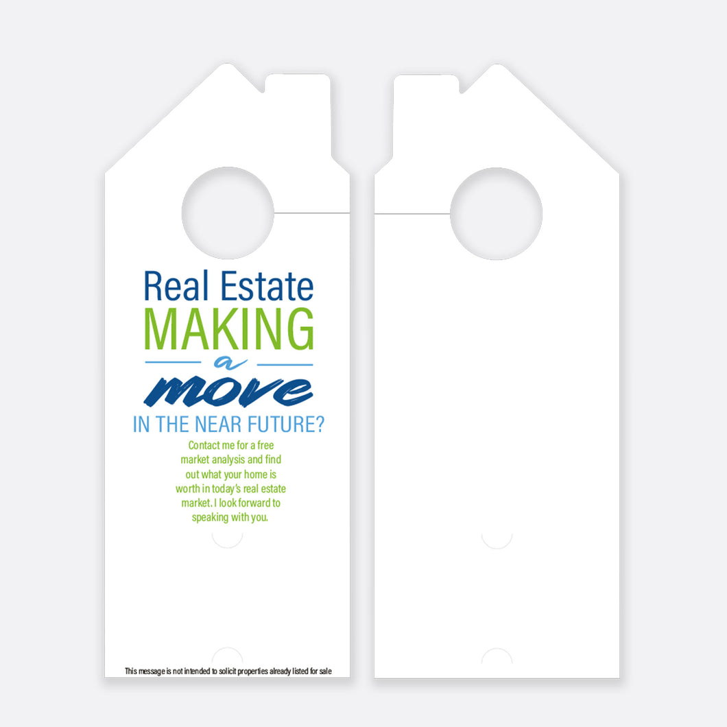 Real Estate Making a Move | Door Hanger Realtors