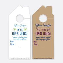 Load image into Gallery viewer, You&#39;re Invited To The Open House | Door Hanger Realtors
