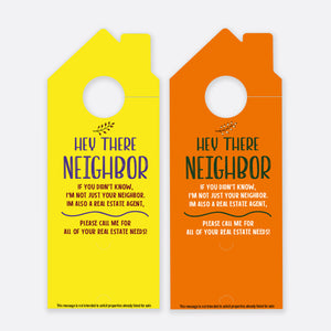 Hey There Neighbor | Door Hanger Realtors