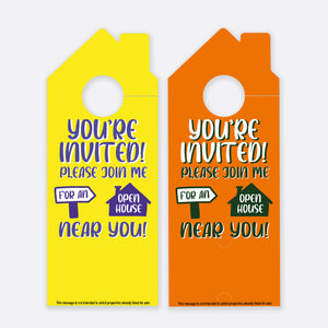 You're Invited! | Door Hanger Realtors