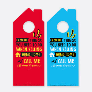 Top 10 Things You Need  | Door Hanger Realtors