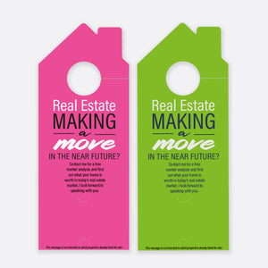 Real Estate Making a Move | Door Hanger Realtors