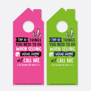 Top 10 Things You Need  | Door Hanger Realtors