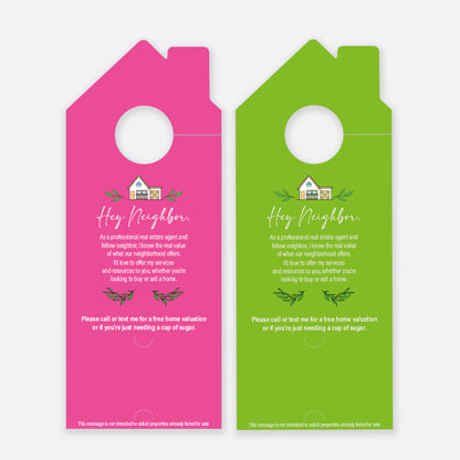 Hey Neighbor | Door Hanger Realtors