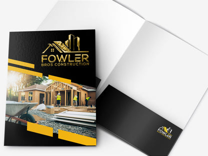 Presentation Folders for Builders | Luxury
