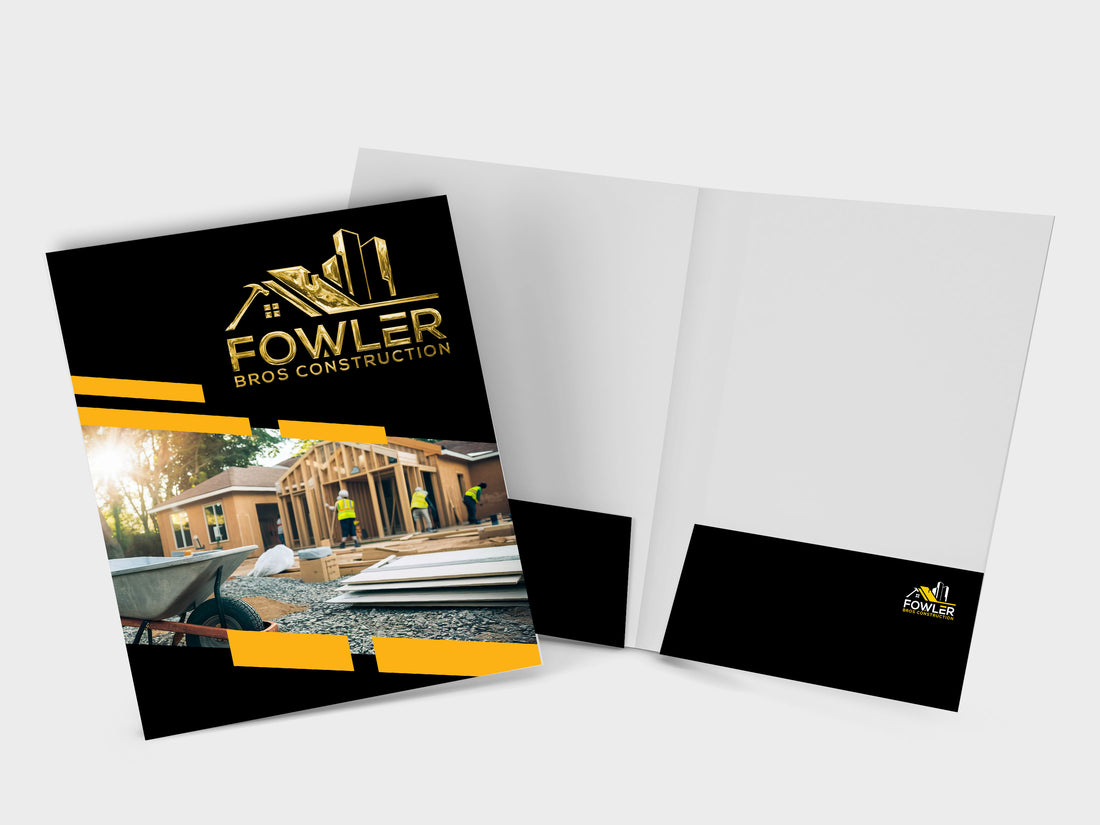 Builders Luxury Presentation Folders