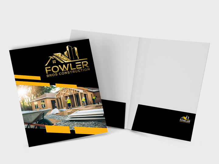 Builders Luxury Presentation Folders