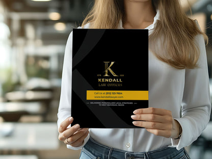 Presentation Folders for Law Firms | Luxury