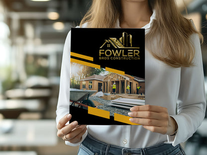 Presentation Folders for Builders | Luxury