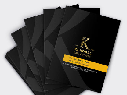 Presentation Folders for Law Firms | Luxury