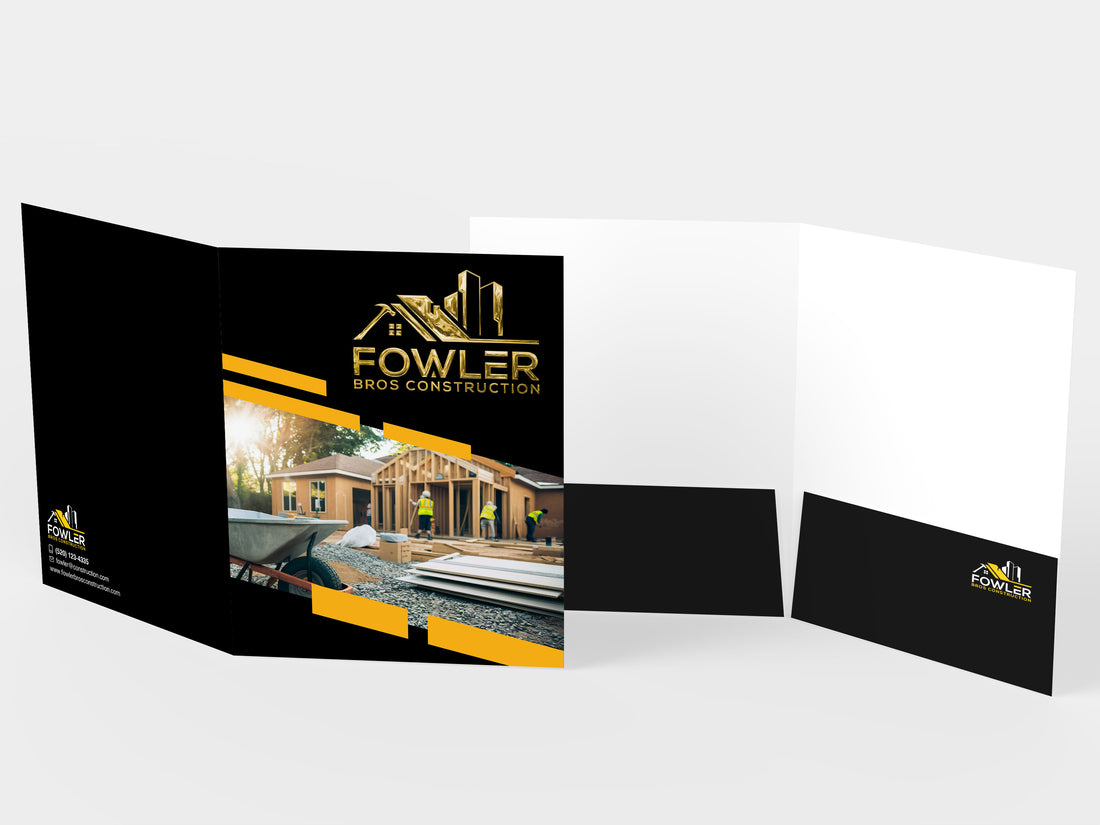 Builders Luxury Presentation Folders