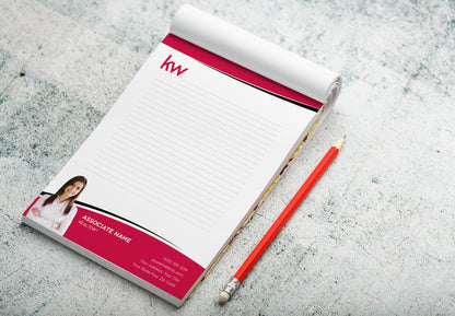 Keller Williams Custom Realtor Notepad