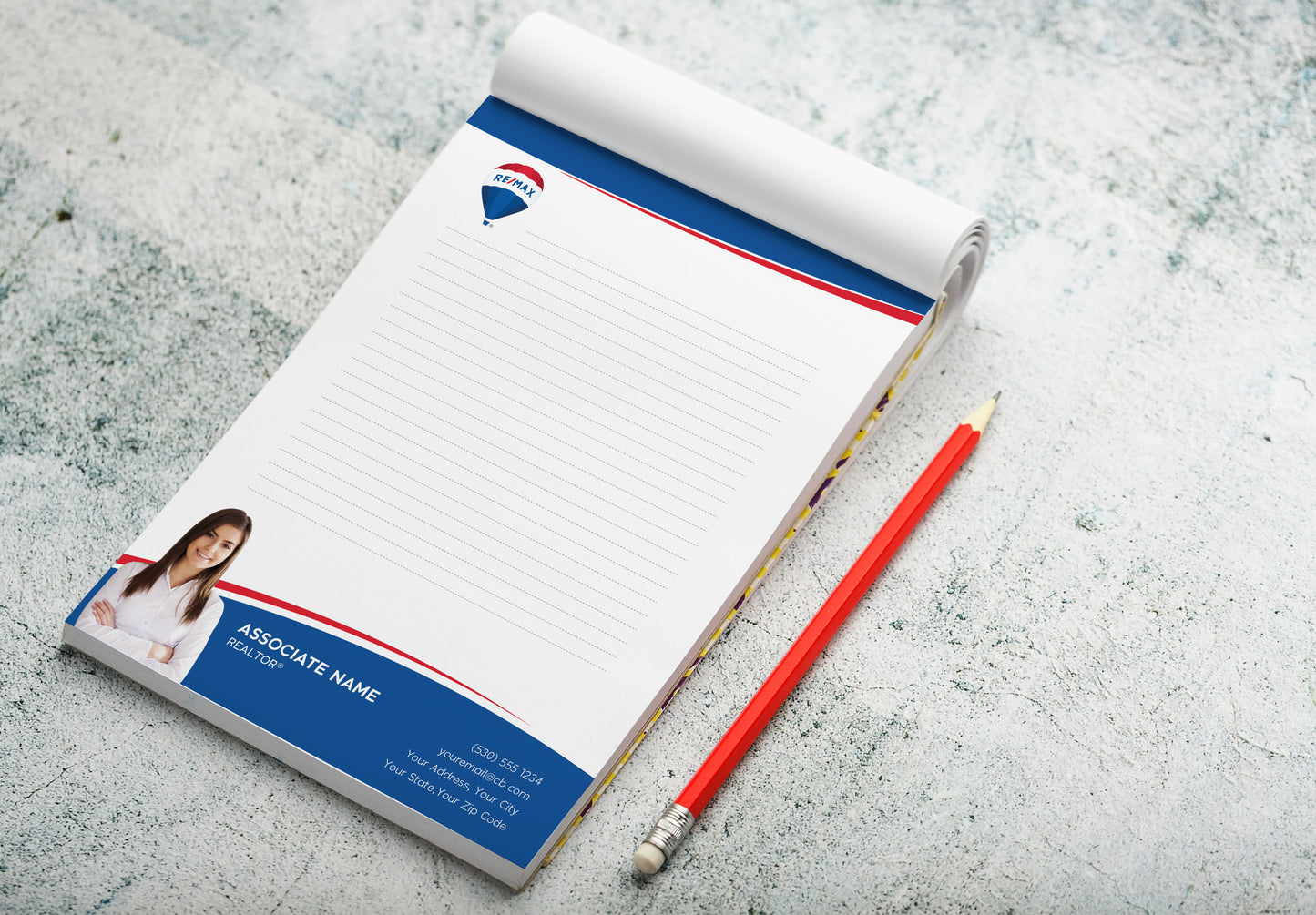 Remax Custom Realtor Notepad