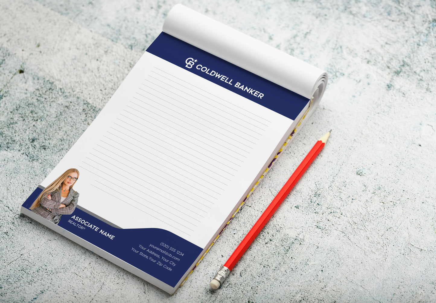 Coldwell Banker Custom Realtor Notepad