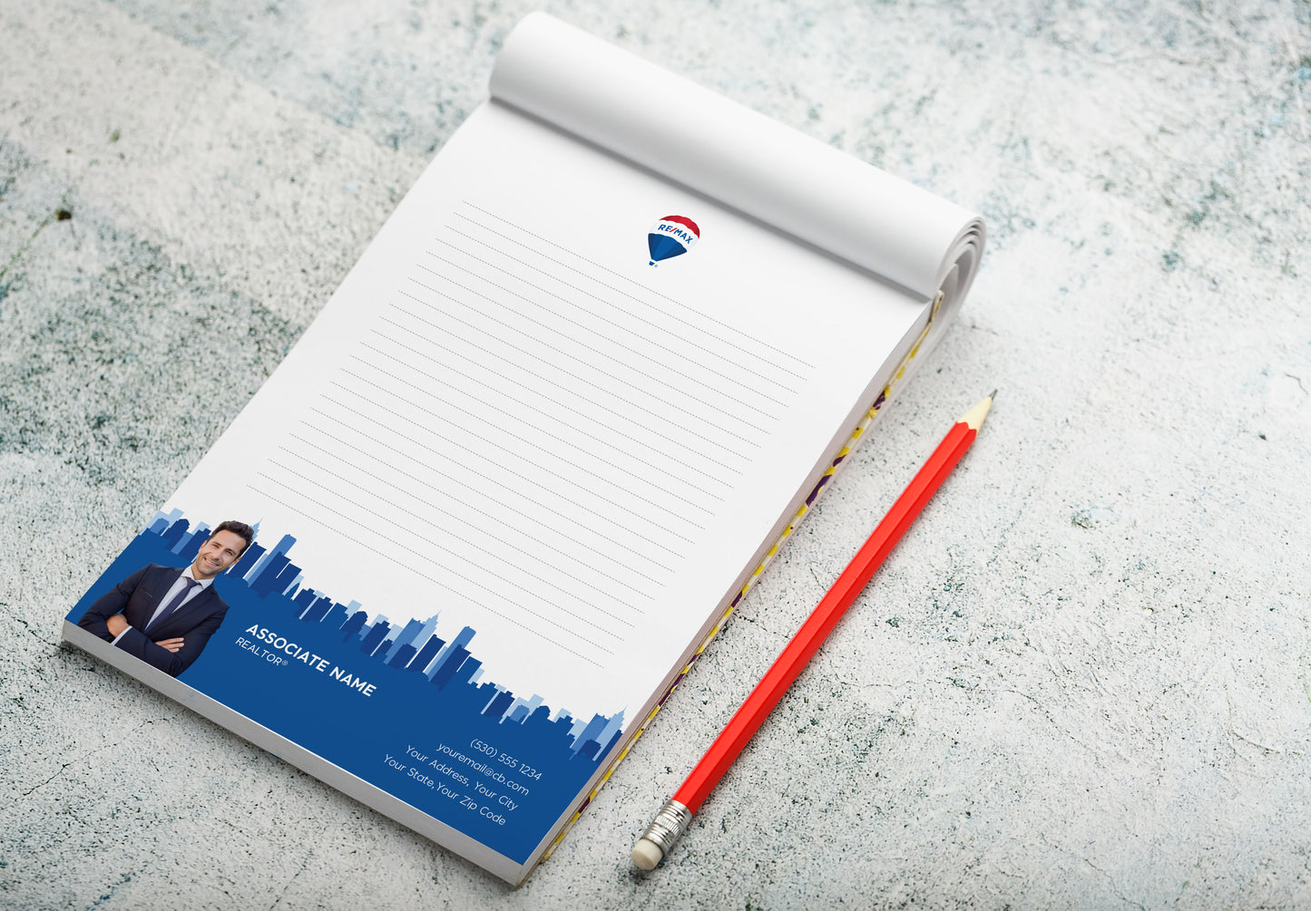 Remax Custom Realtor Notepad
