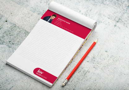 Keller Williams Custom Realtor Notepad
